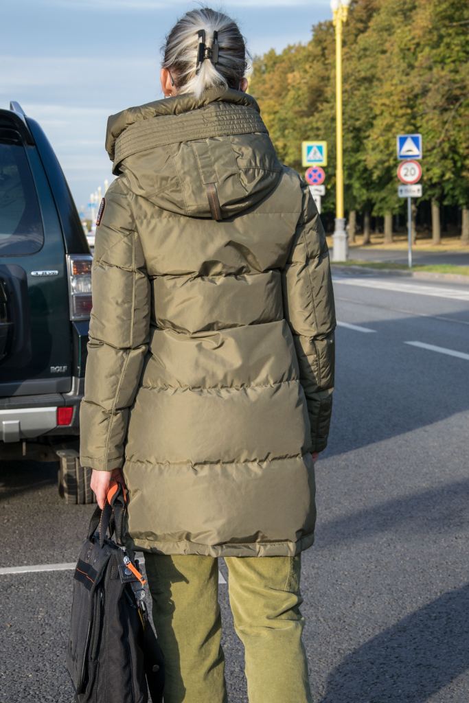 Женская куртка-пуховик PARAJUMPERS LONG BEAR CORE FW 22-23 toubre