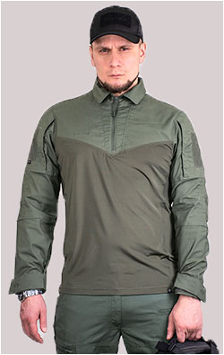 Рубашка Combat shirt Pentagon RANGER TAC-FRESH green 06CG 02013