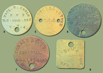 Ранние вариации жетона Dog Tag фото 2
