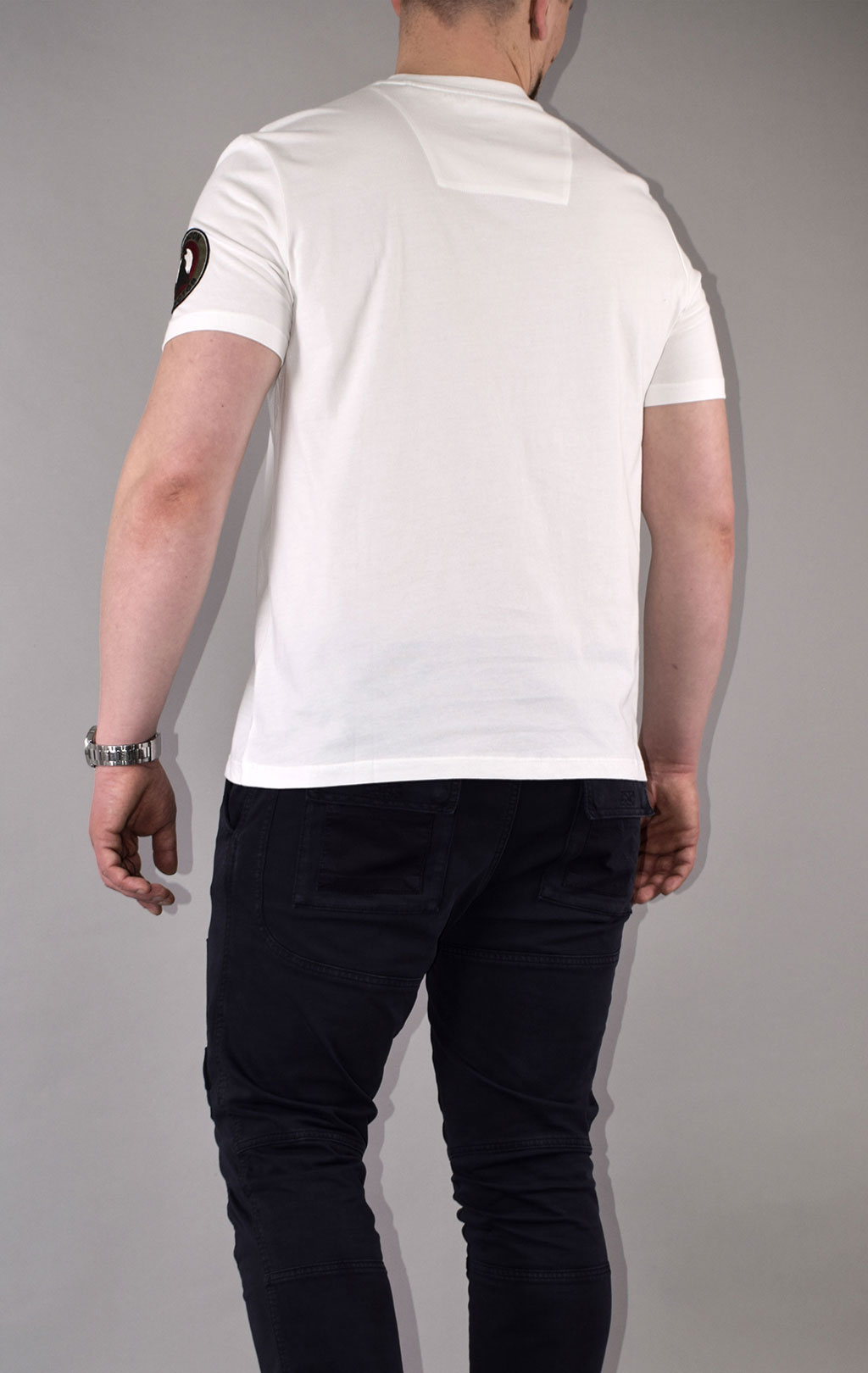 Футболка AERONAUTICA MILITARE SS 21/TR off white (TS 1868) 