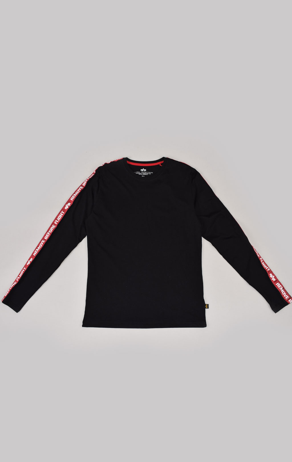 Лонгслив ALPHA INDUSTRIES RBF TAPE LS black 