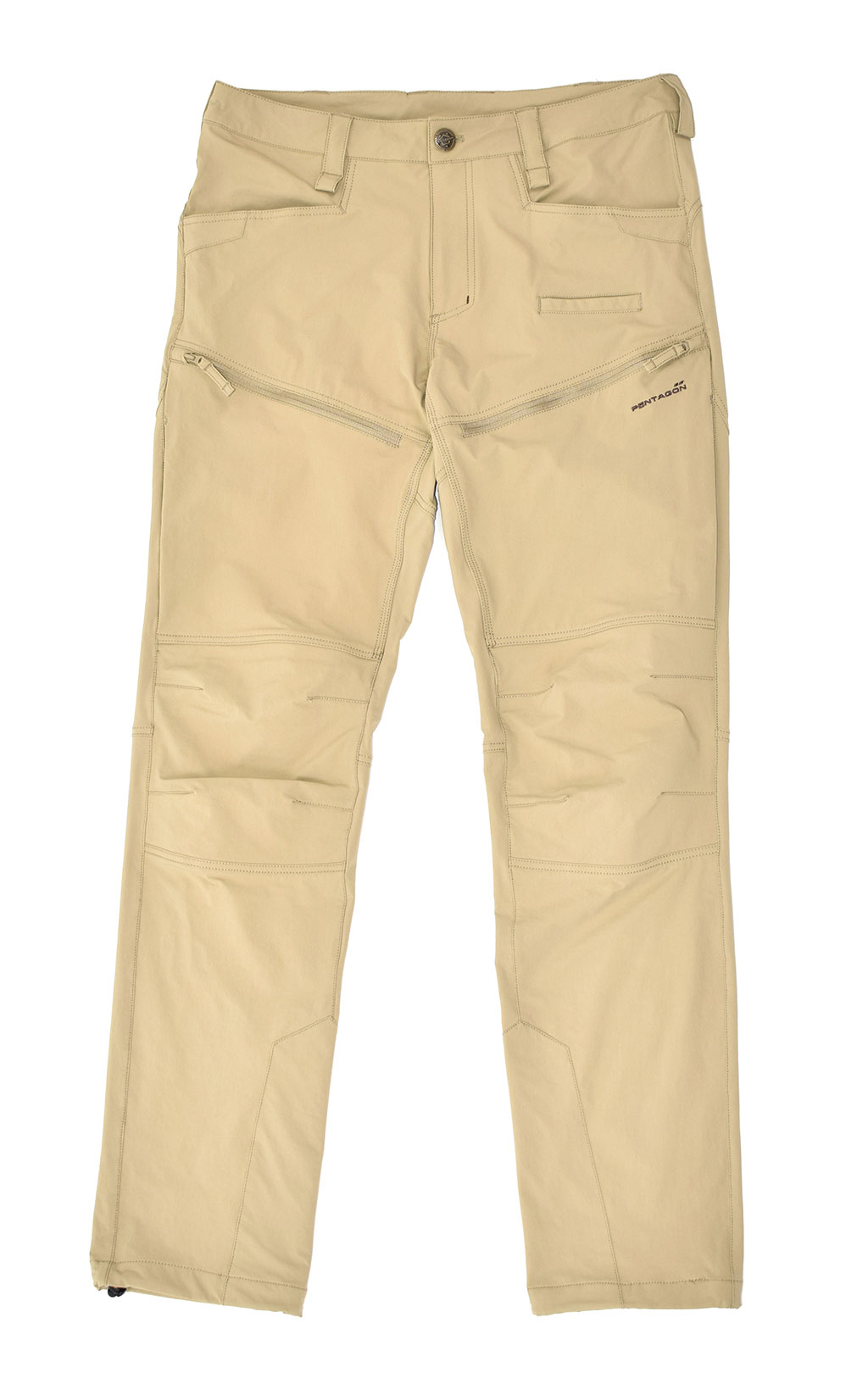 Брюки тактические Pentagon RENEGADE TROPIC big size полиэстр91%/эластейн6% stretch khaki 05047 