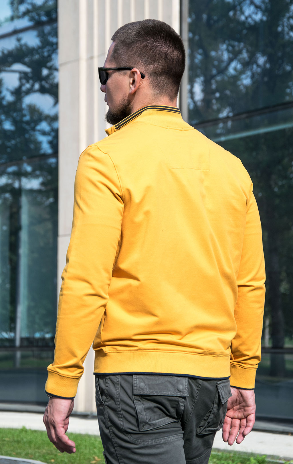 Олимпийка AERONAUTICA MILITARE FW 23/24/BD dark yellow (FE 1756) 