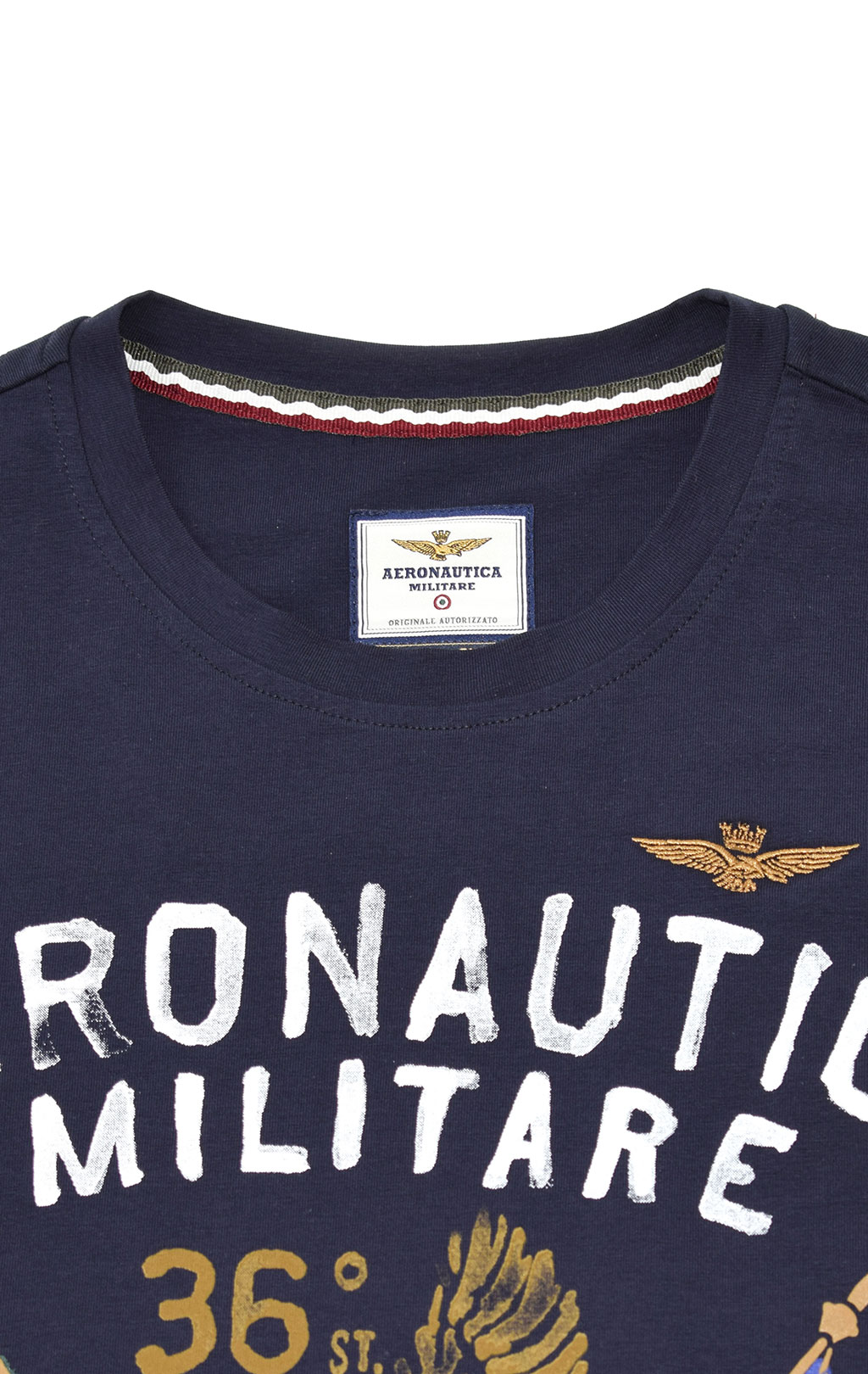 Футболка AERONAUTICA MILITARE SS 21/TR blue navy (TS 1860) 