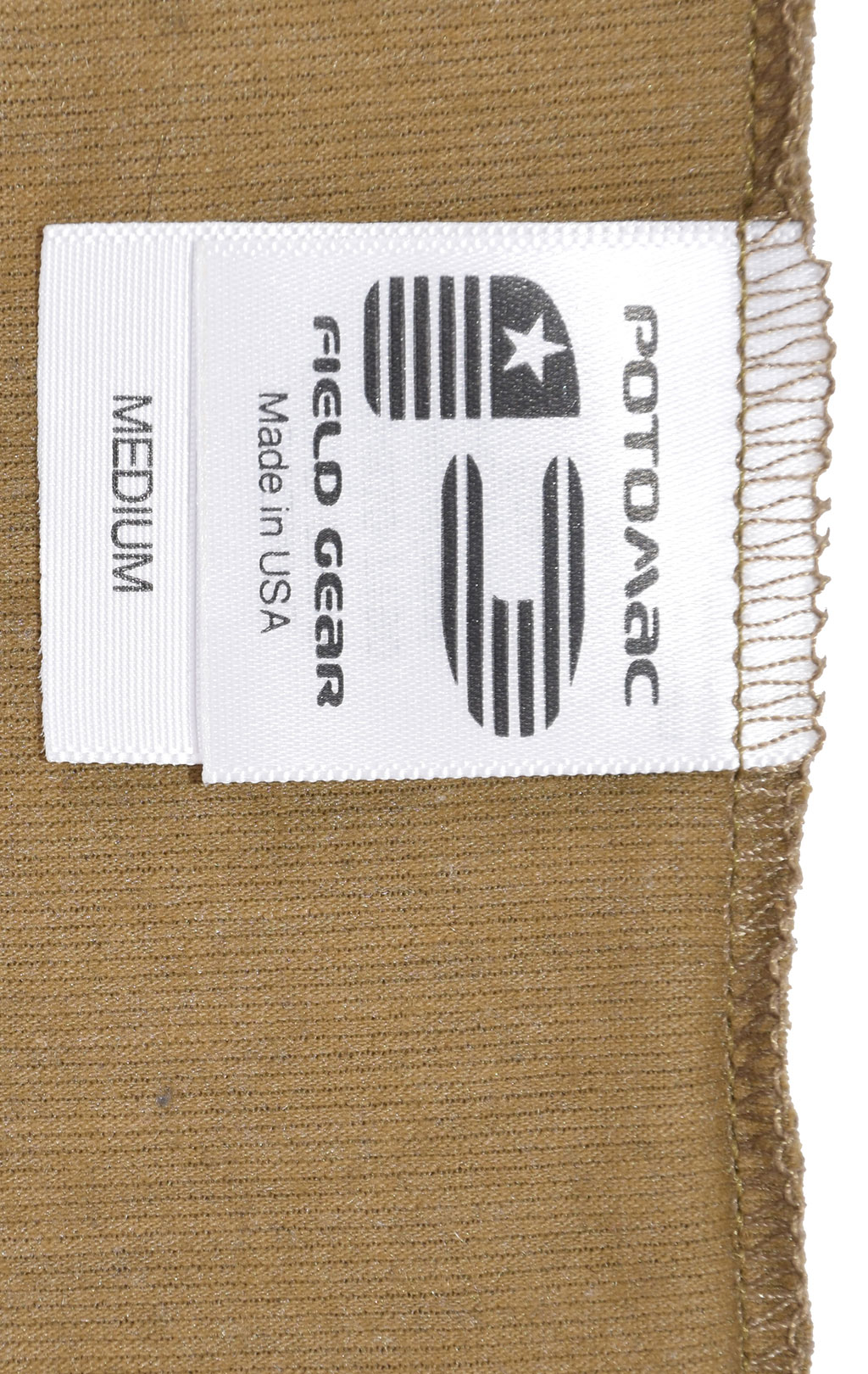 Термофутболка с длинным рукавом армейская Potomac modal acrylic/Poly khaki США
