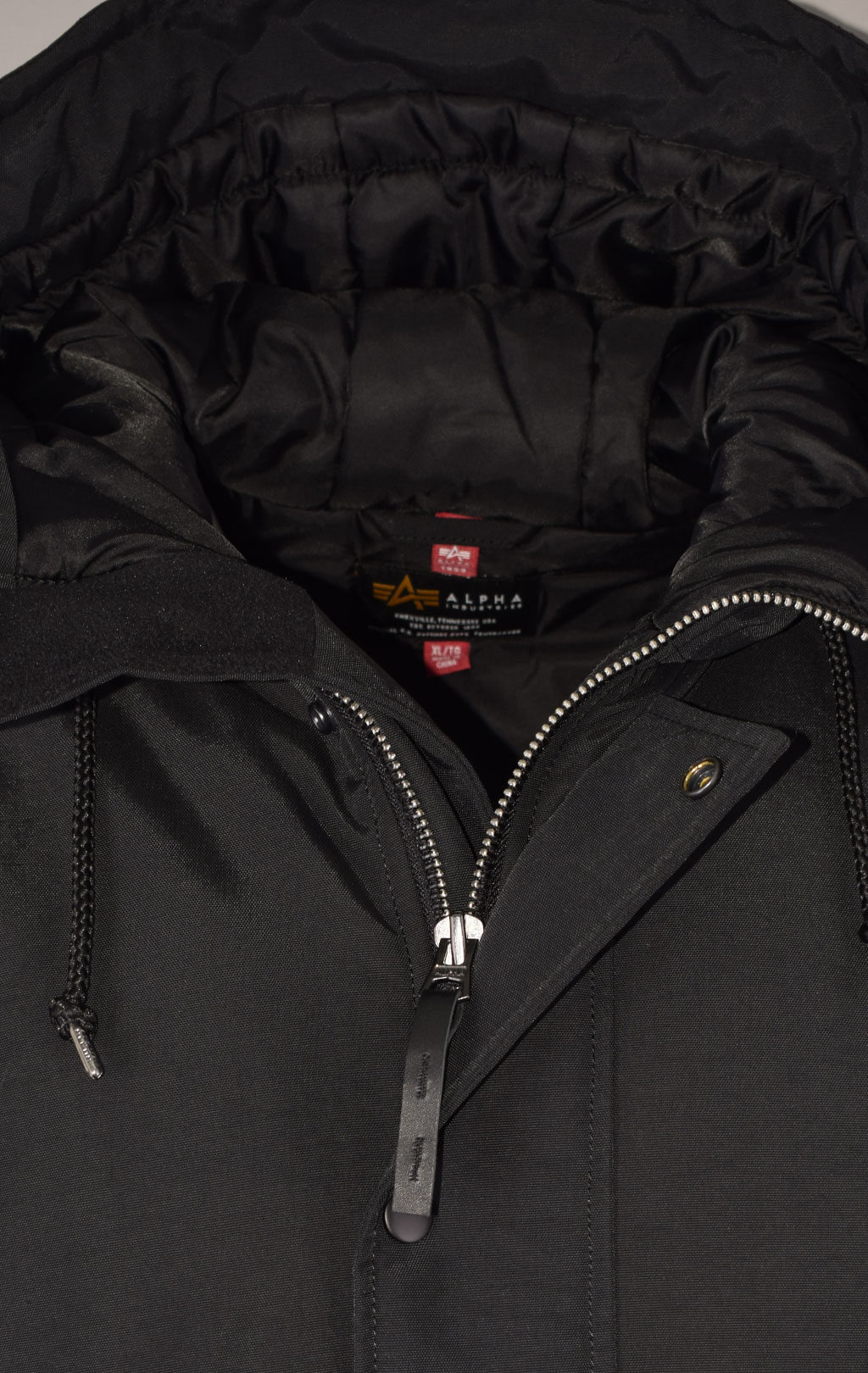 Аляска ALPHA INDUSTRIES N-3B REGULAR FIT PARKA (ALTITUDE) FW 26/27 black 