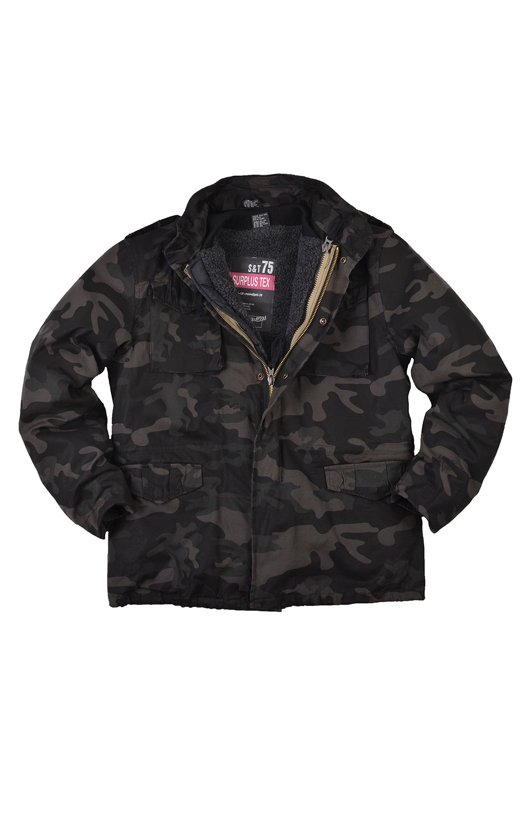 Куртка Surplus REGIMENT M-65 camo black 