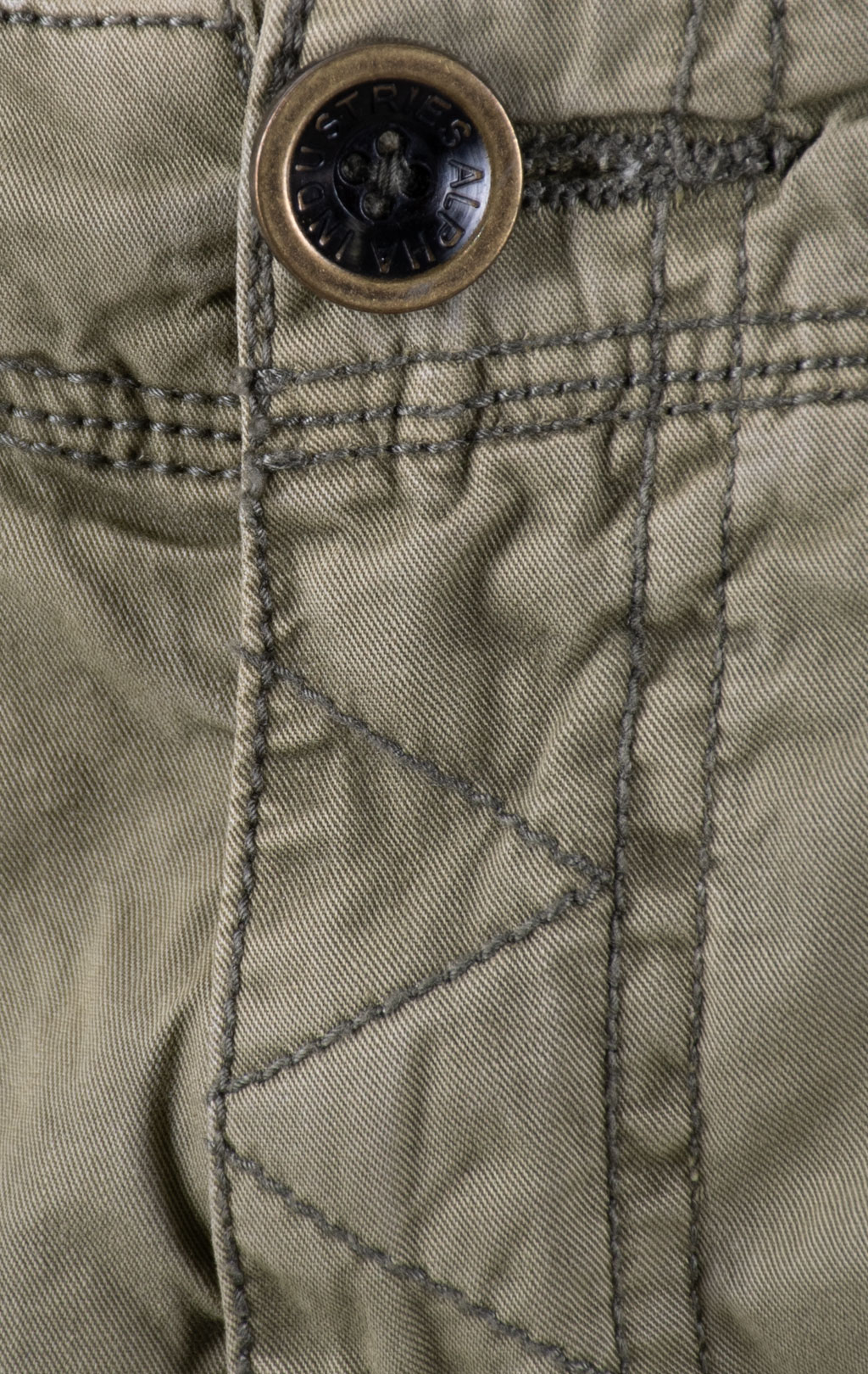 Шорты карго удлинённые ALPHA INDUSTRIES IMPERIAL 3/4 light olive 