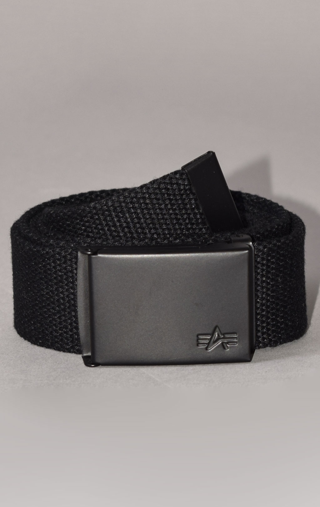 Ремень брючный ALPHA INDUSTRIES ALPHA WEBBING BELT FW 22/23 black 