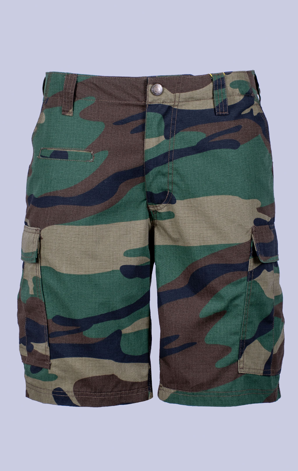 Шорты карго Pentagon BDU 2.0 big size хлопок35%/полиэстер65% Rip-Stop camo woodland(51) 05011 