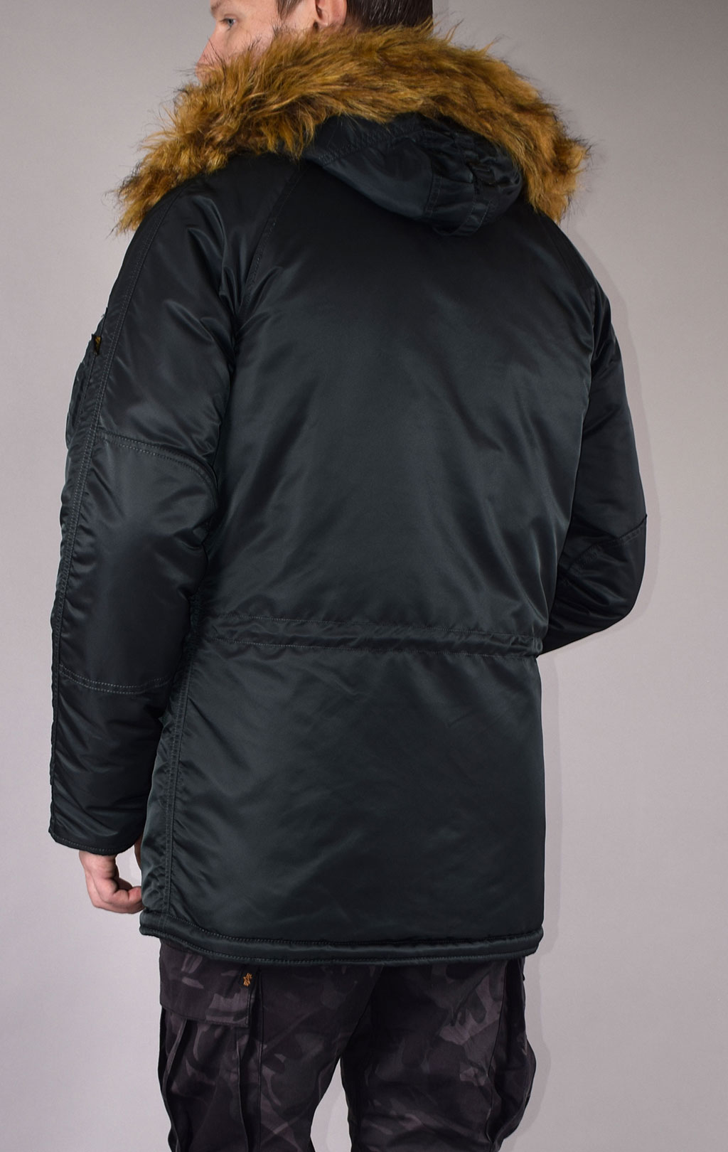 Аляска ALPHA INDUSTRIES VF 59 big size N-3B dark petrol 