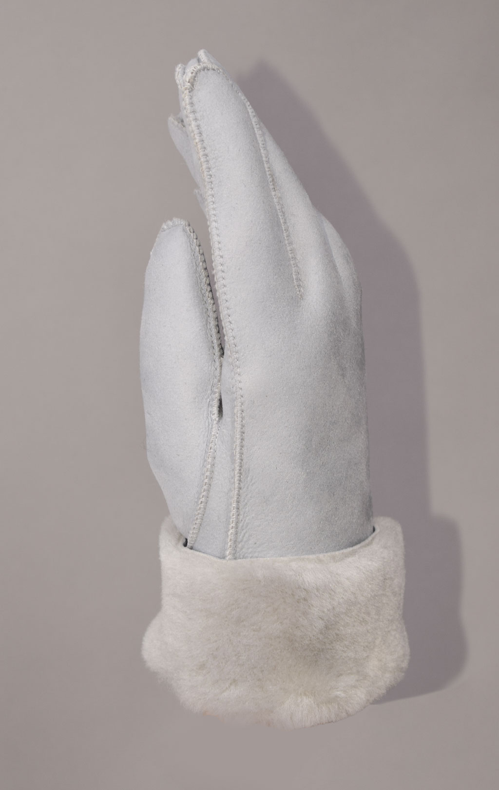 Женские перчатки PARAJUMPERS SHEARLING GLOVES овчина FW 23/24 shark 