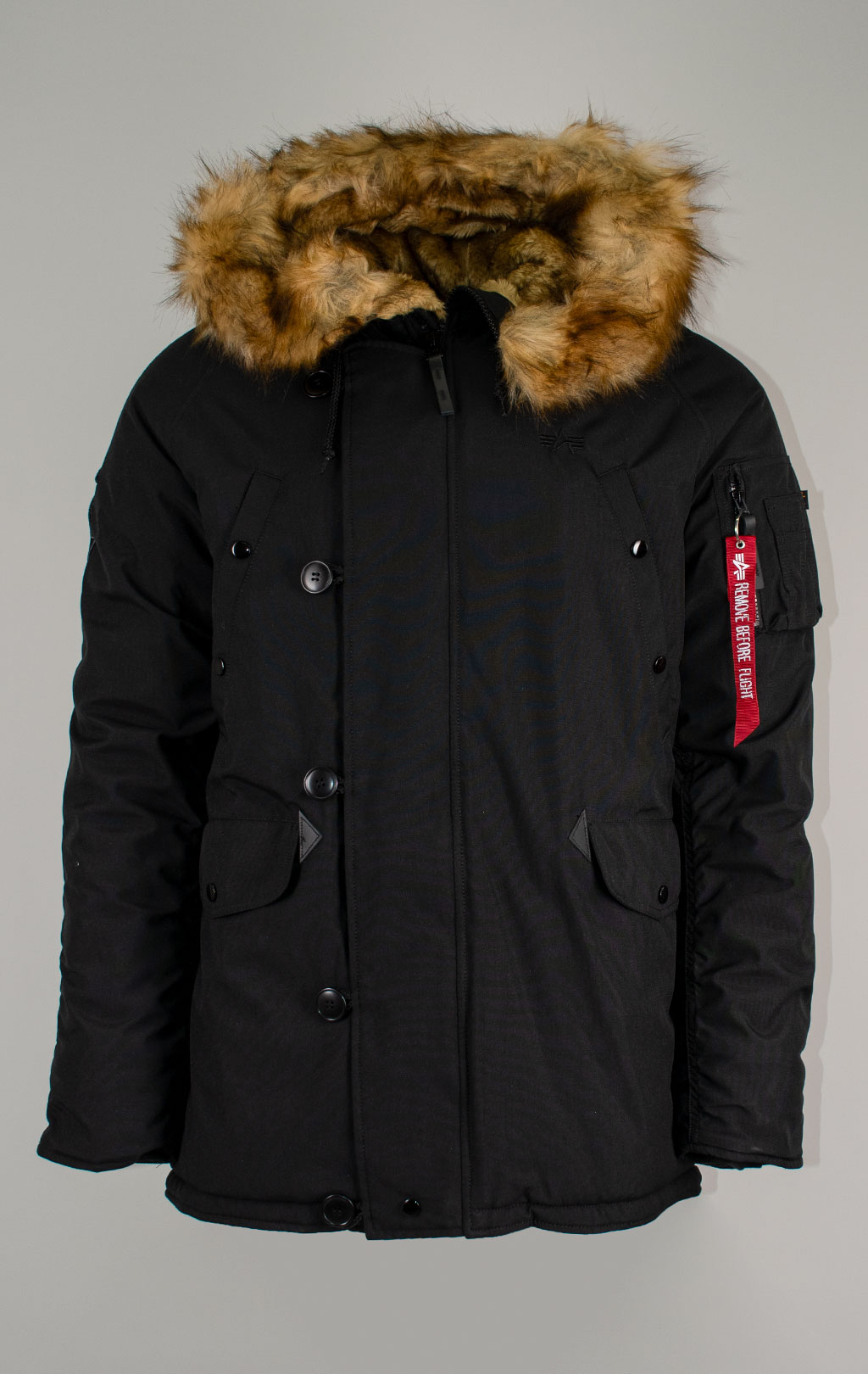 Аляска ALPHA INDUSTRIES EXPLORER big size black 