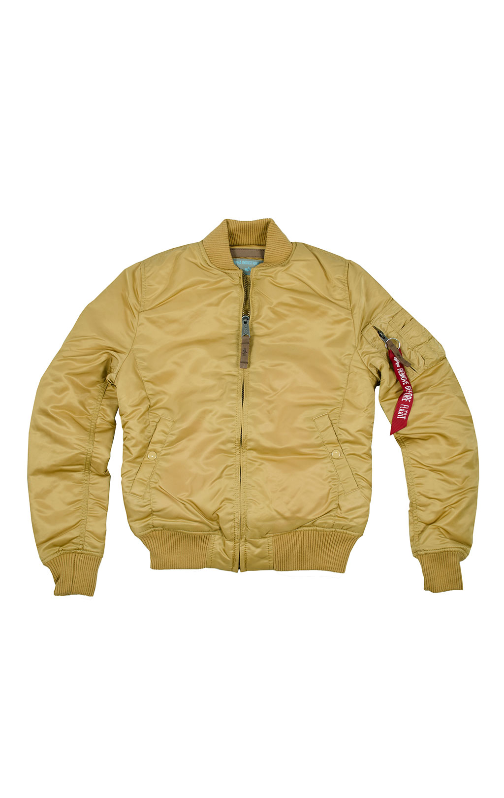 Женский бомбер ALPHA INDUSTRIES VF 59 MA-1 gold 