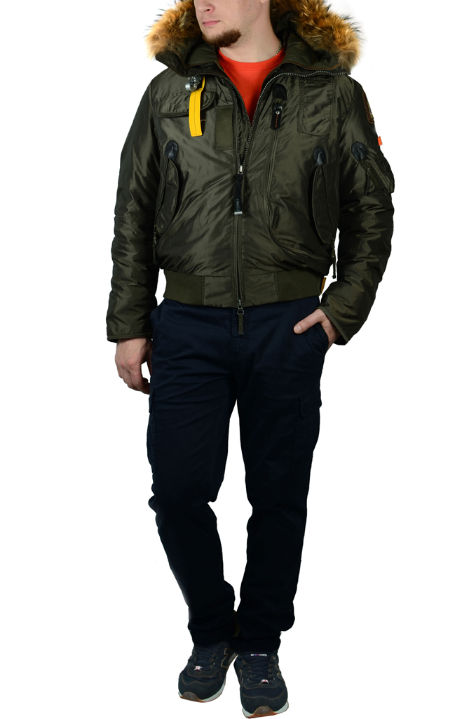 Аляска-пуховик PARAJUMPERS GOBI olive 