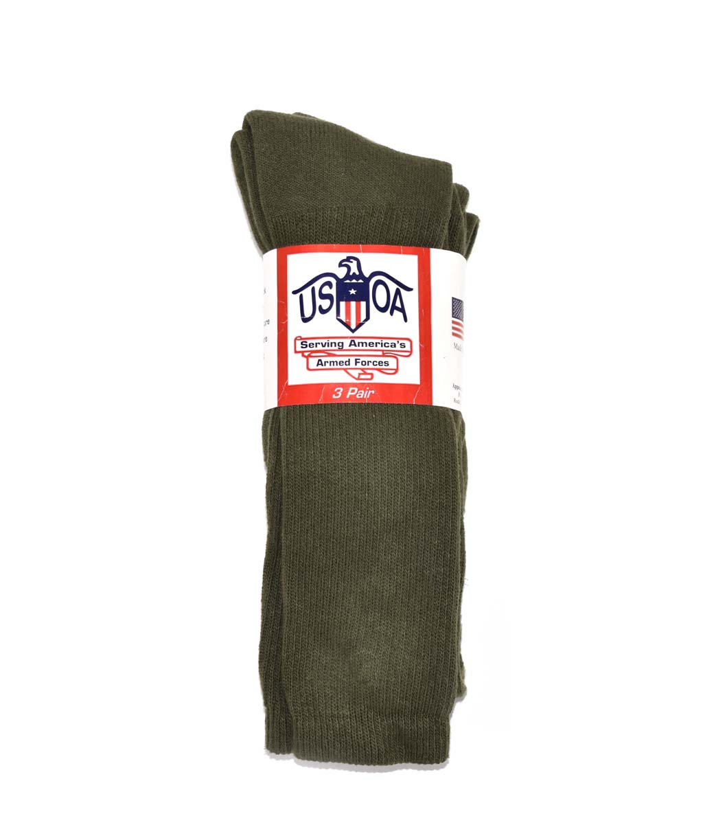 Носки армейские X-STATIC (упаковка 3 шт.) olive США