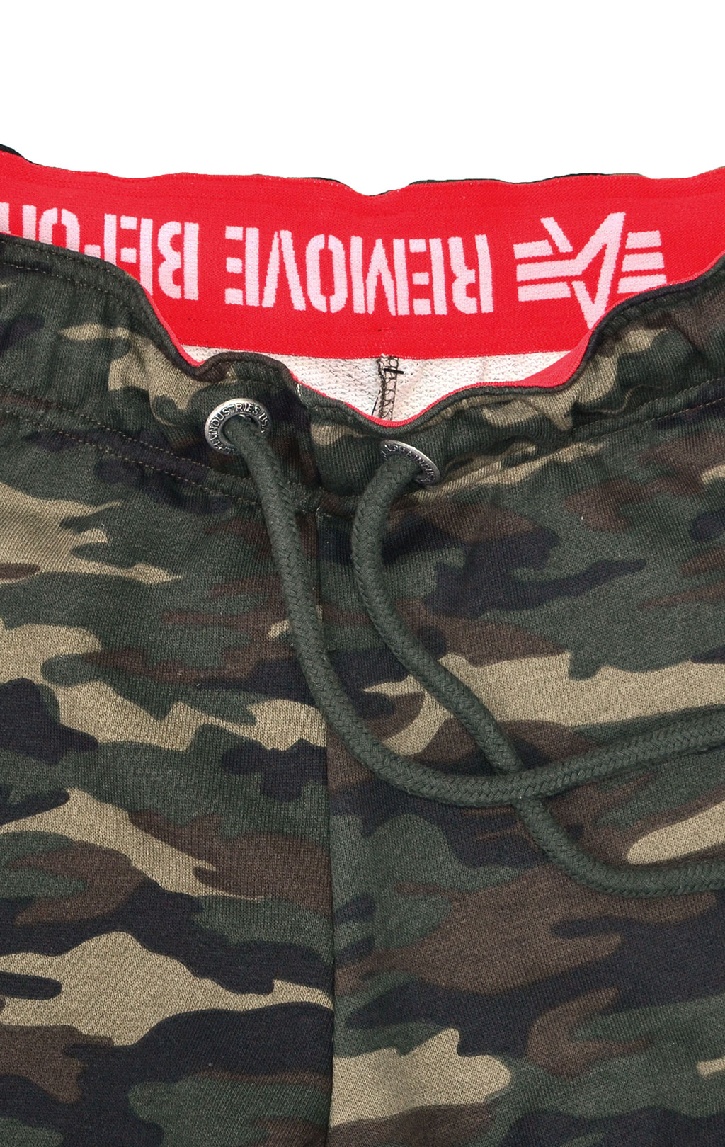 Женские брюки спортивные джоггеры ALPHA INDUSTRIES X-FIT SWEAT CARGO PANT camo woodland 65 