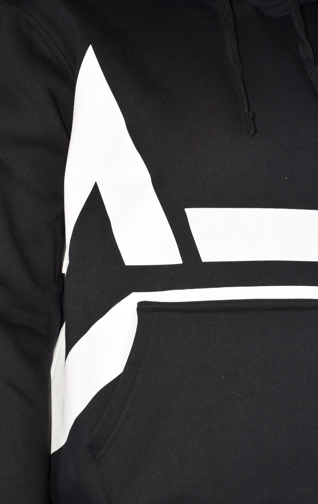 Толстовка ALPHA INDUSTRIES SIDE LOGO HOODY black 