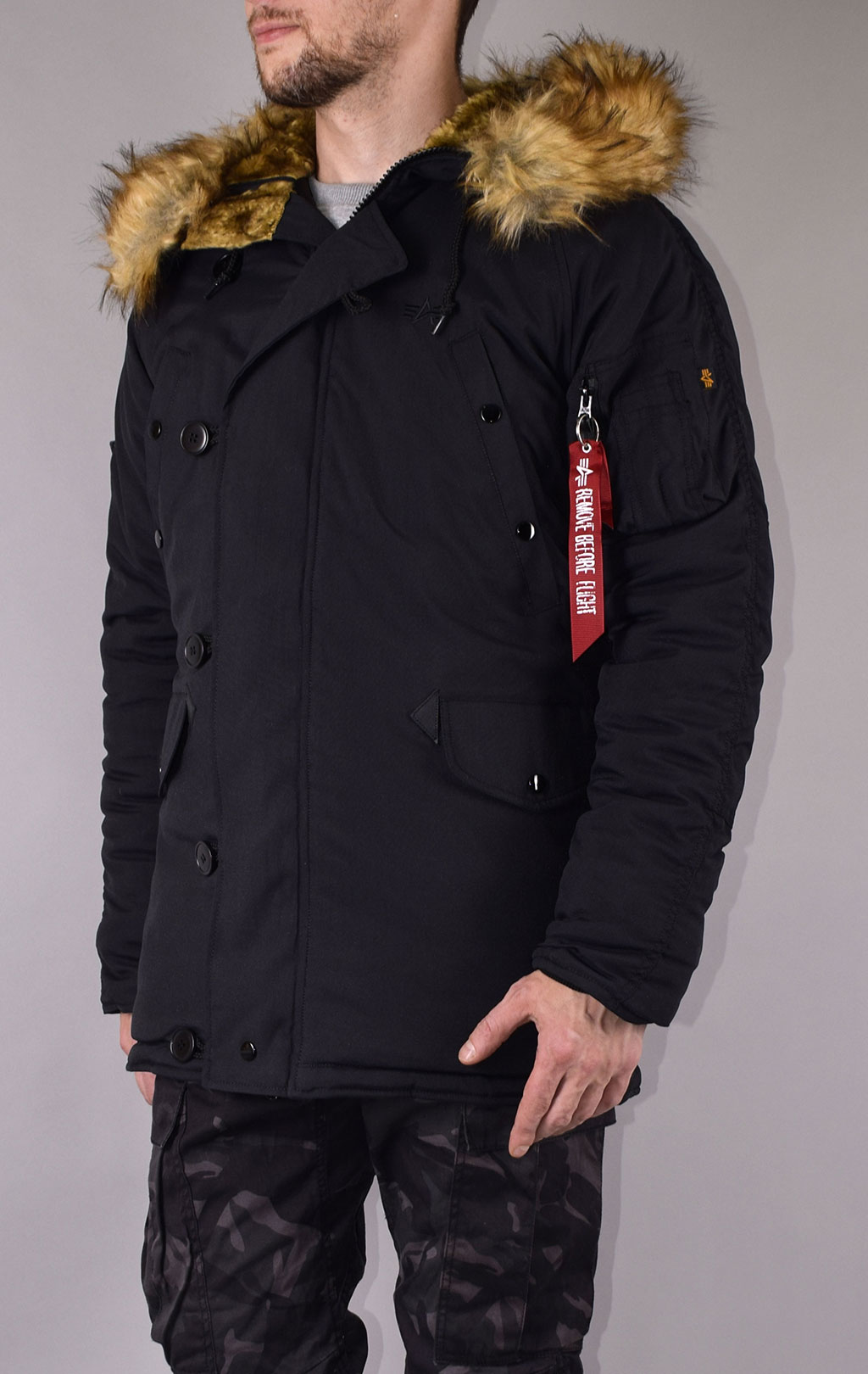 Аляска ALPHA INDUSTRIES EXPLORER black 