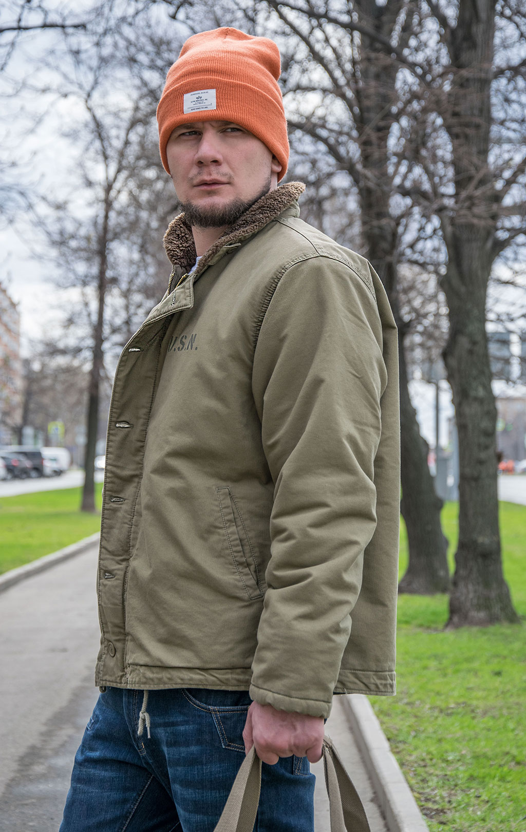 Куртка Mil-Tec US NAVY DECK JACKET N-1 olive 