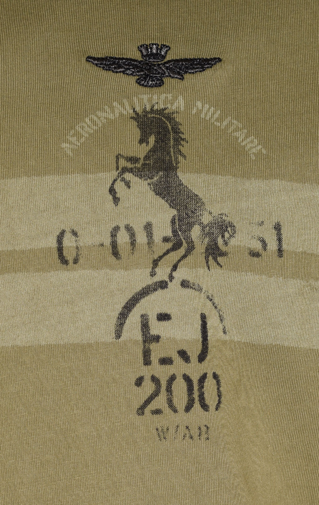 Футболка AERONAUTICA MILITARE SS 22/IN verde militare (TS 1957) 