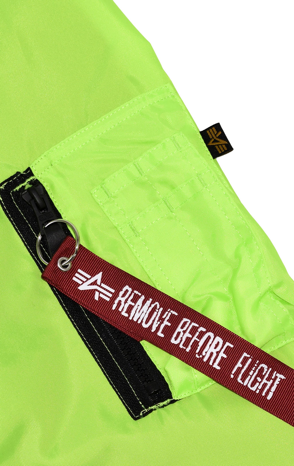 Бомбер ALPHA INDUSTRIES NEON MA-1 neon green 