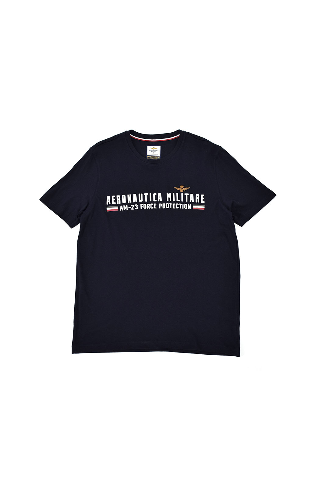 Футболка AERONAUTICA MILITARE SS 21/TR blue black (TS 1850) 