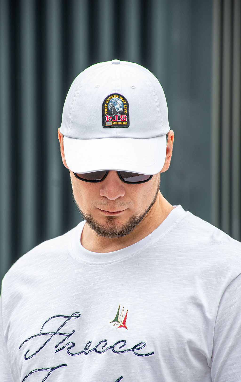 Бейсболка PARAJUMPERS PATCH CAP SS 26 star white 