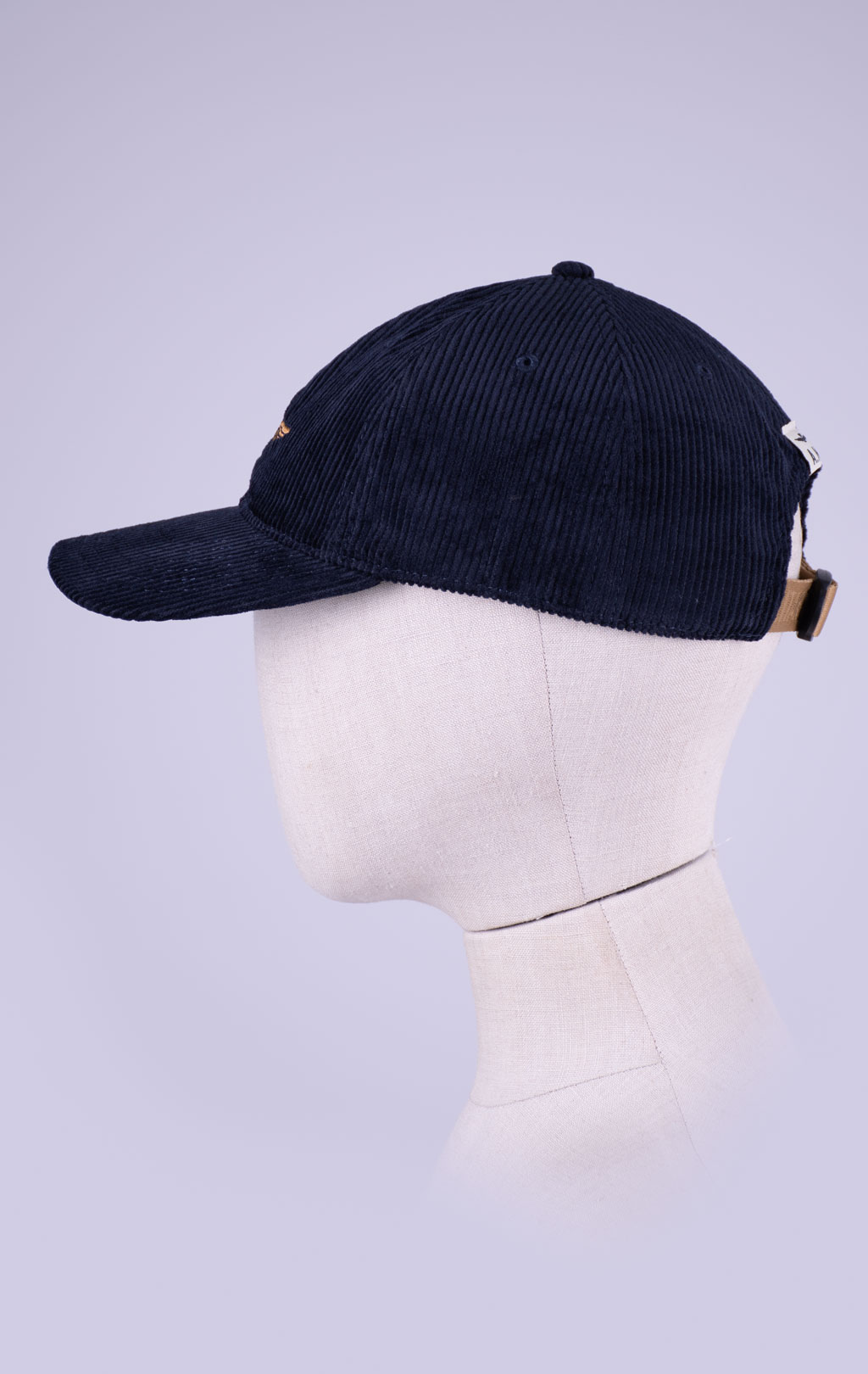 Бейсболка AERONAUTICA MILITARE вельвет FW 26/27/CN blue navy (HA 1262) 