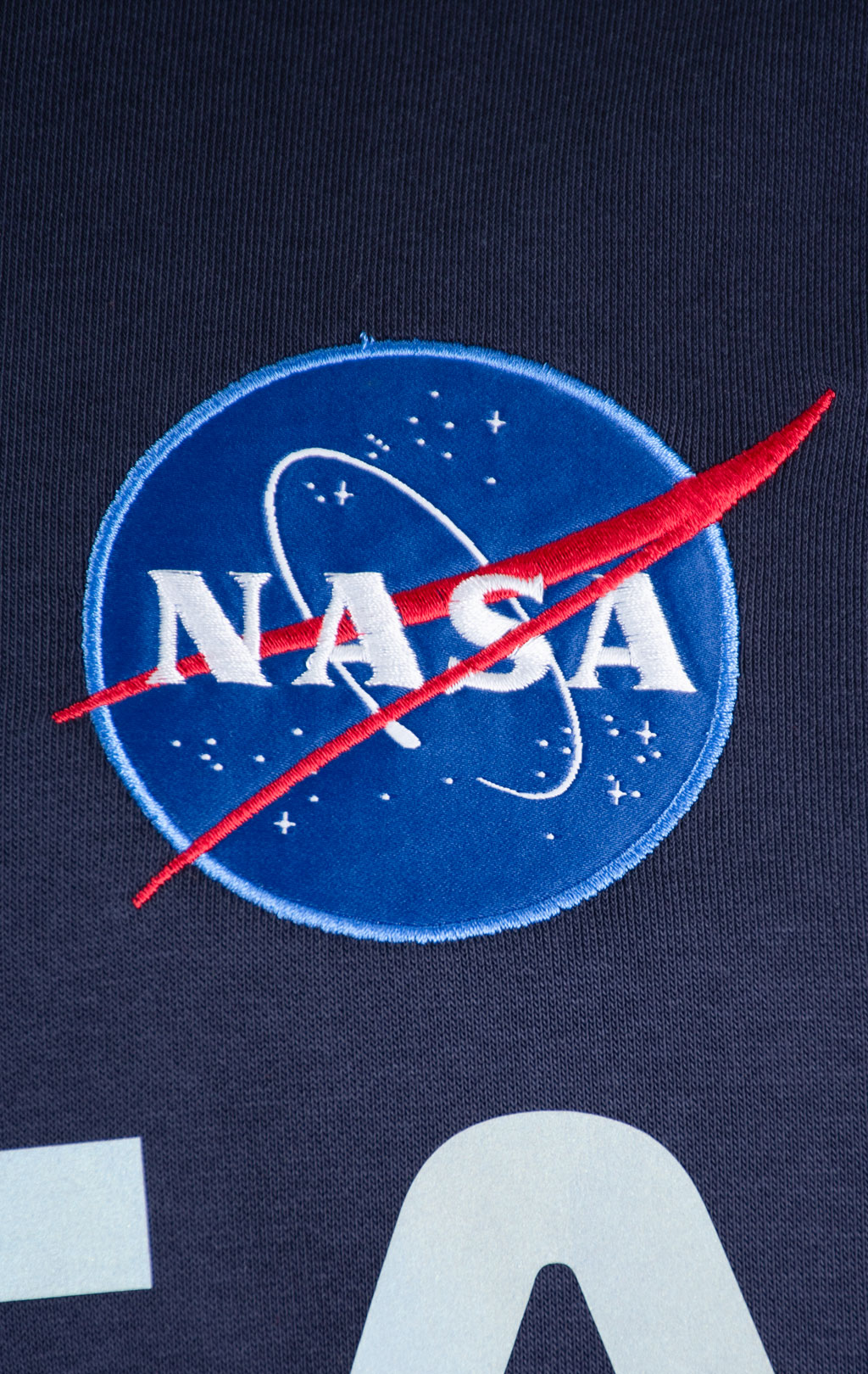 Свитшот ALPHA INDUSTRIES NASA reflective rep. blue 