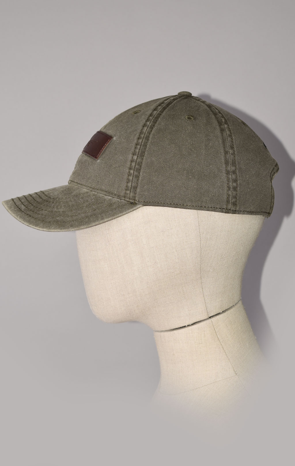 Бейсболка AERONAUTICA MILITARE SS 23/CN verde militare (HA 1133)