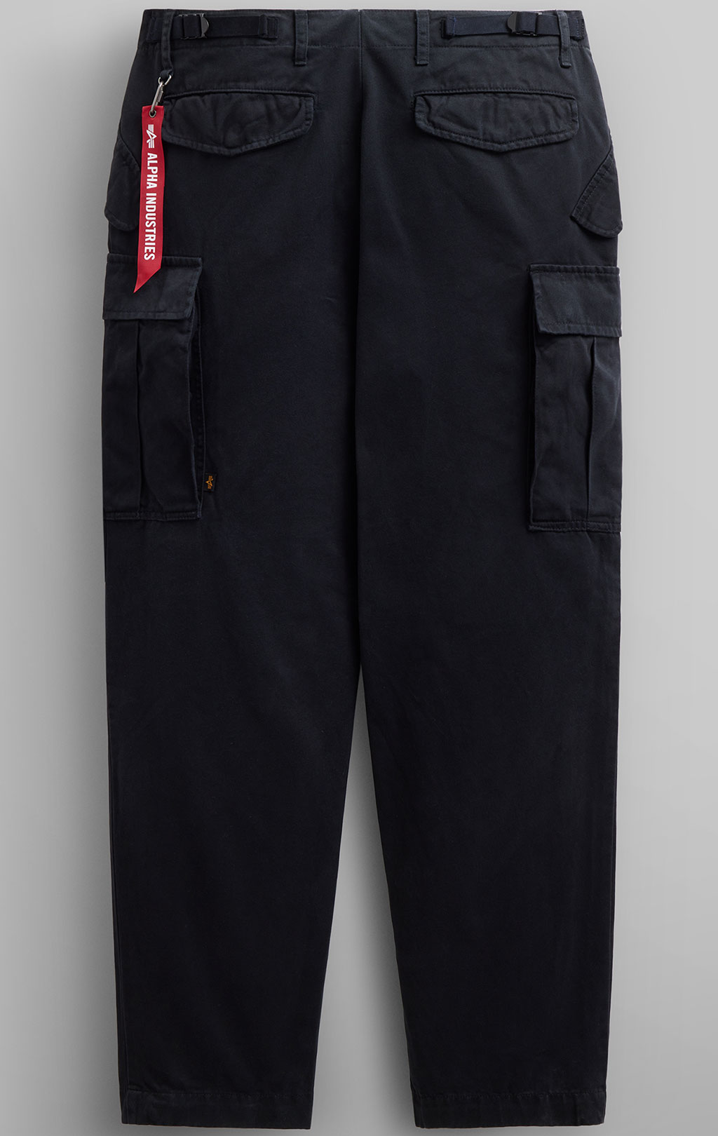 Брюки-карго парашюты ALPHA INDUSTRIES M-65 PANT плотные SS 24 m black 