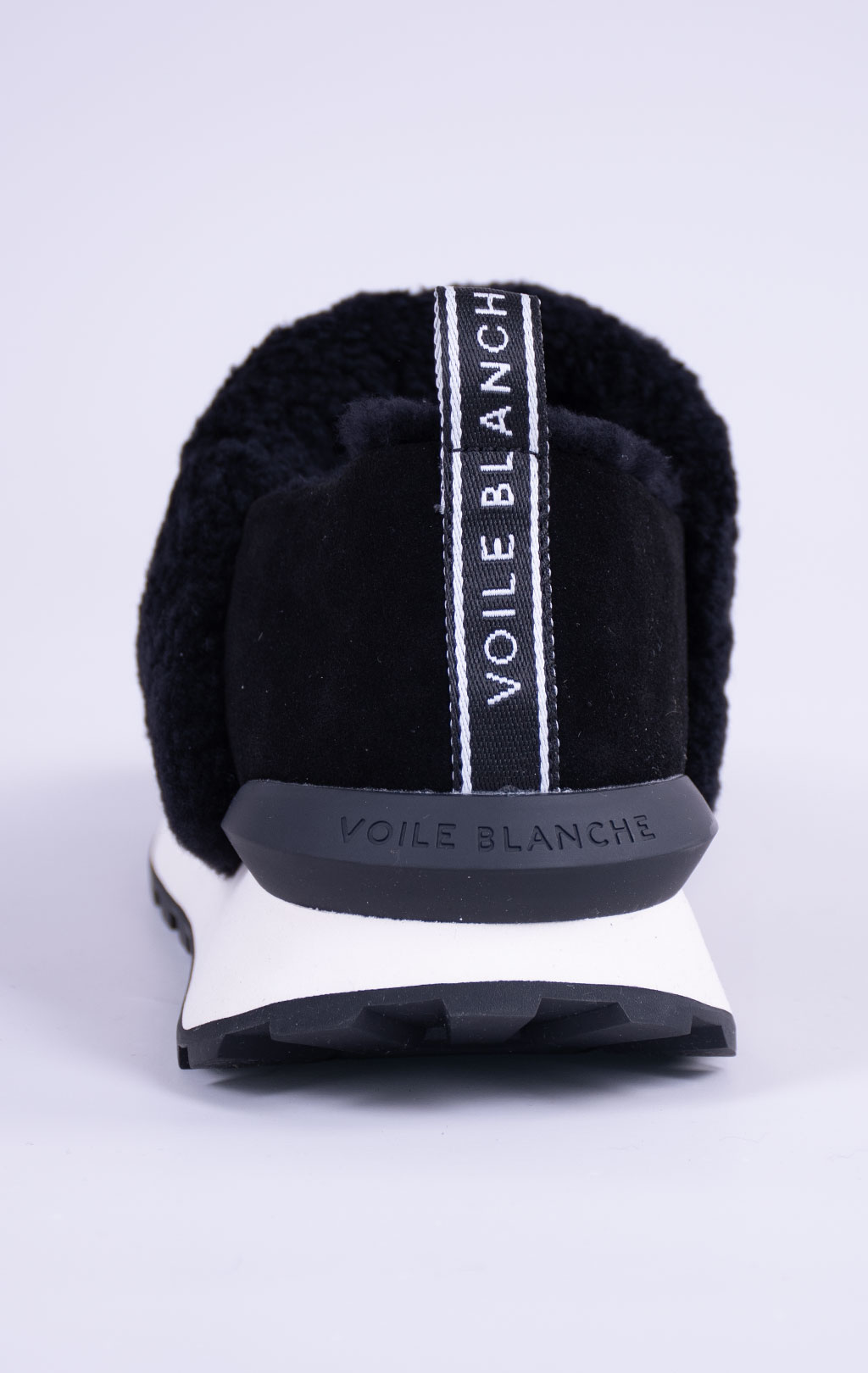 Женские кроссовки VOILE BLANCHE QWARK SLIP FUR WOMAN мех FW 26/27 black 2016210 