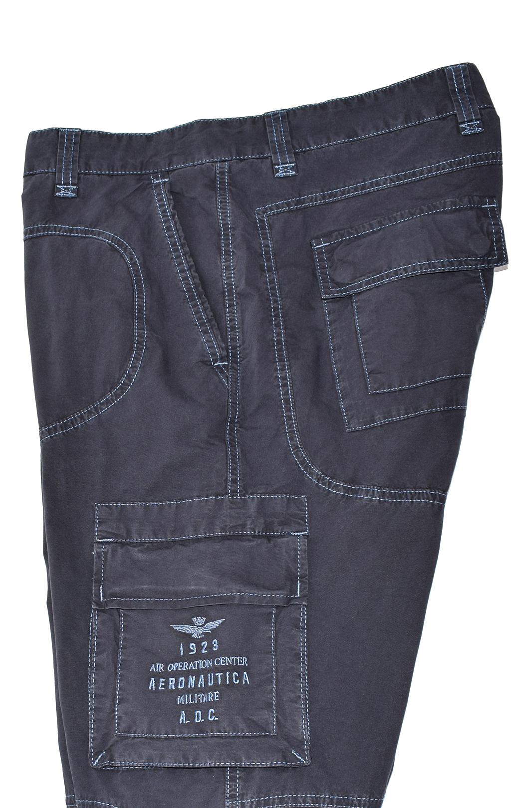 Брюки-карго AERONAUTICA MILITARE SS 21/AL blue black (PA 1432) 