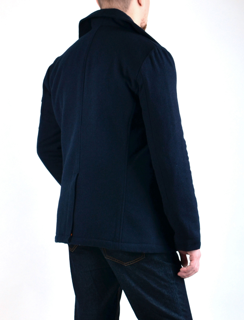 Бушлат морской ALPHA INDUSTRIES PEACOAT VF navy 