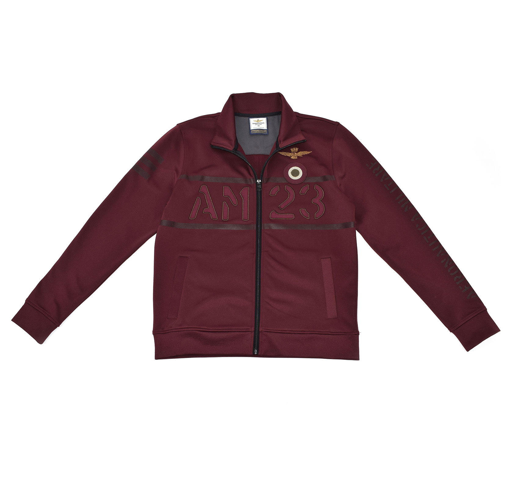 Толстовка AERONAUTICA MILITARE FW 19/20 deep red (FE 1431) 