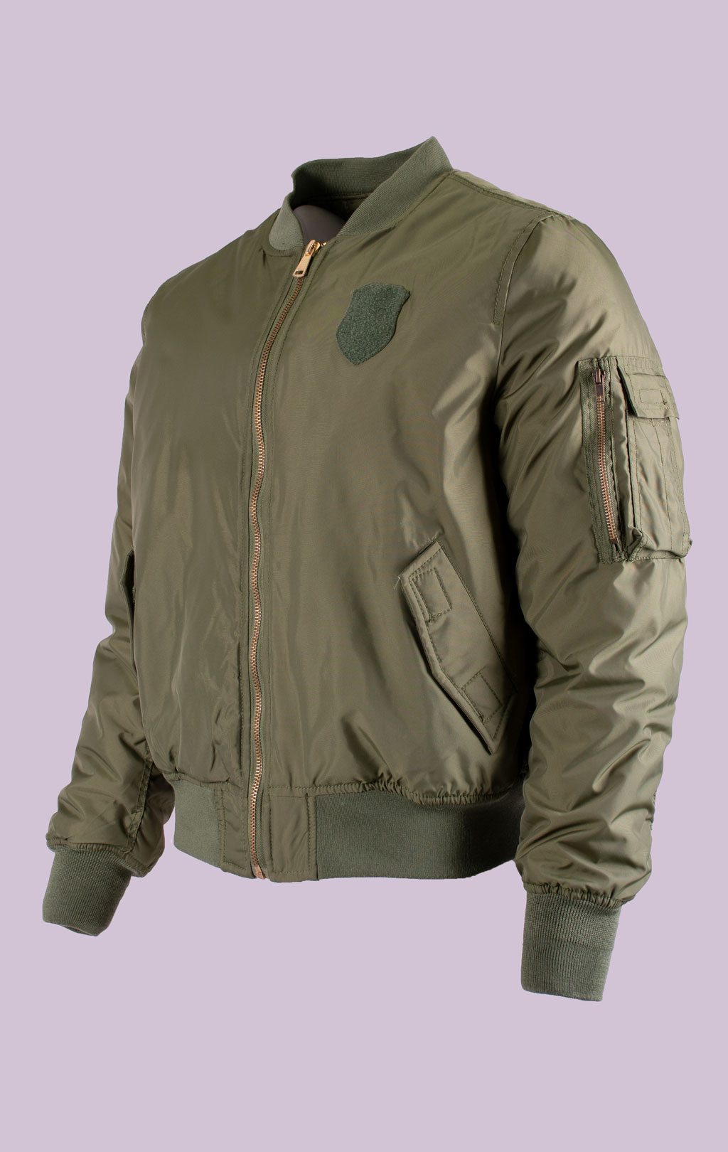 Бомбер Enforcement Department MA-1 sage green 