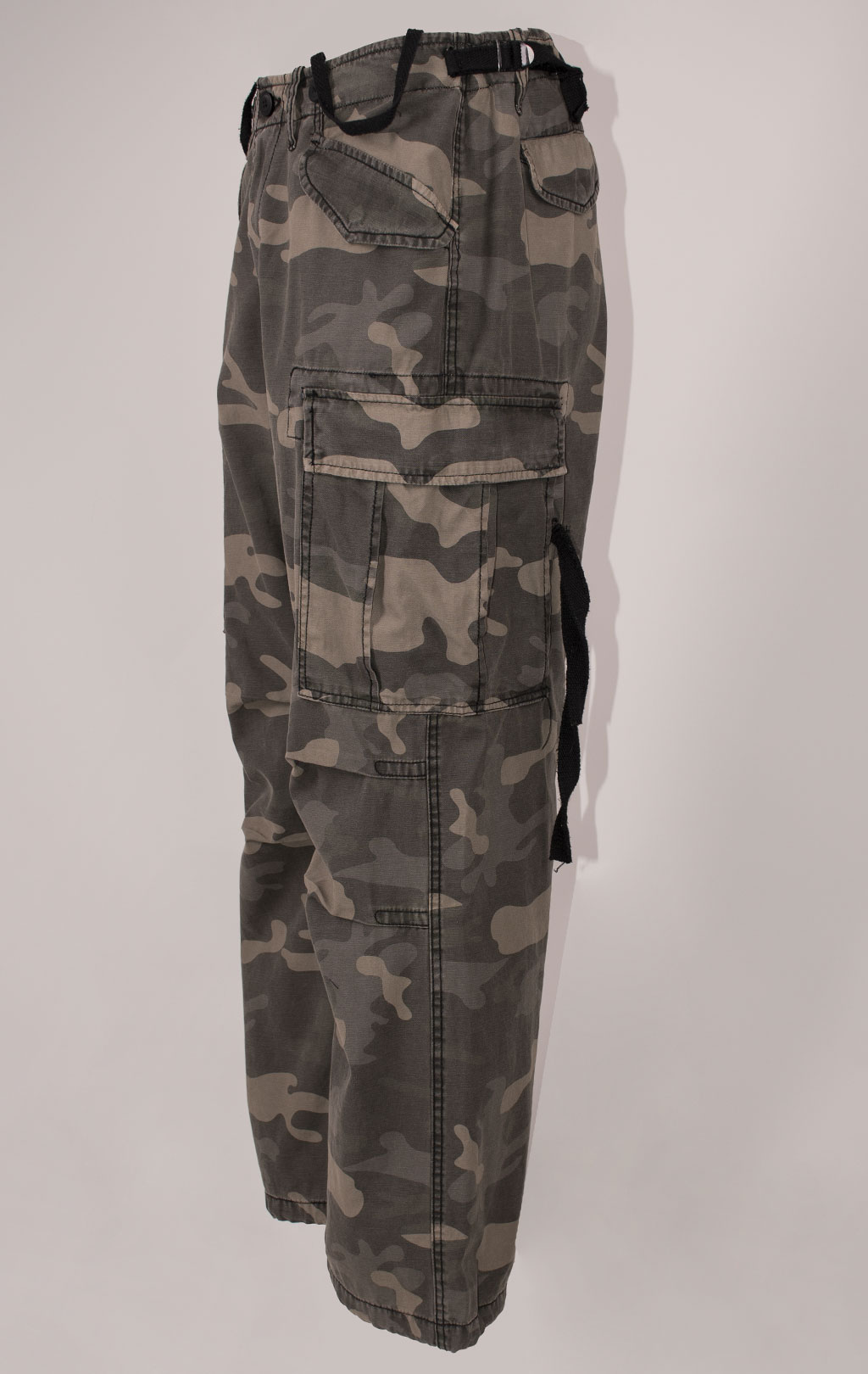 Брюки-карго Surplus VINTAGE FATIQUE CLASSIC M-65 black camo 