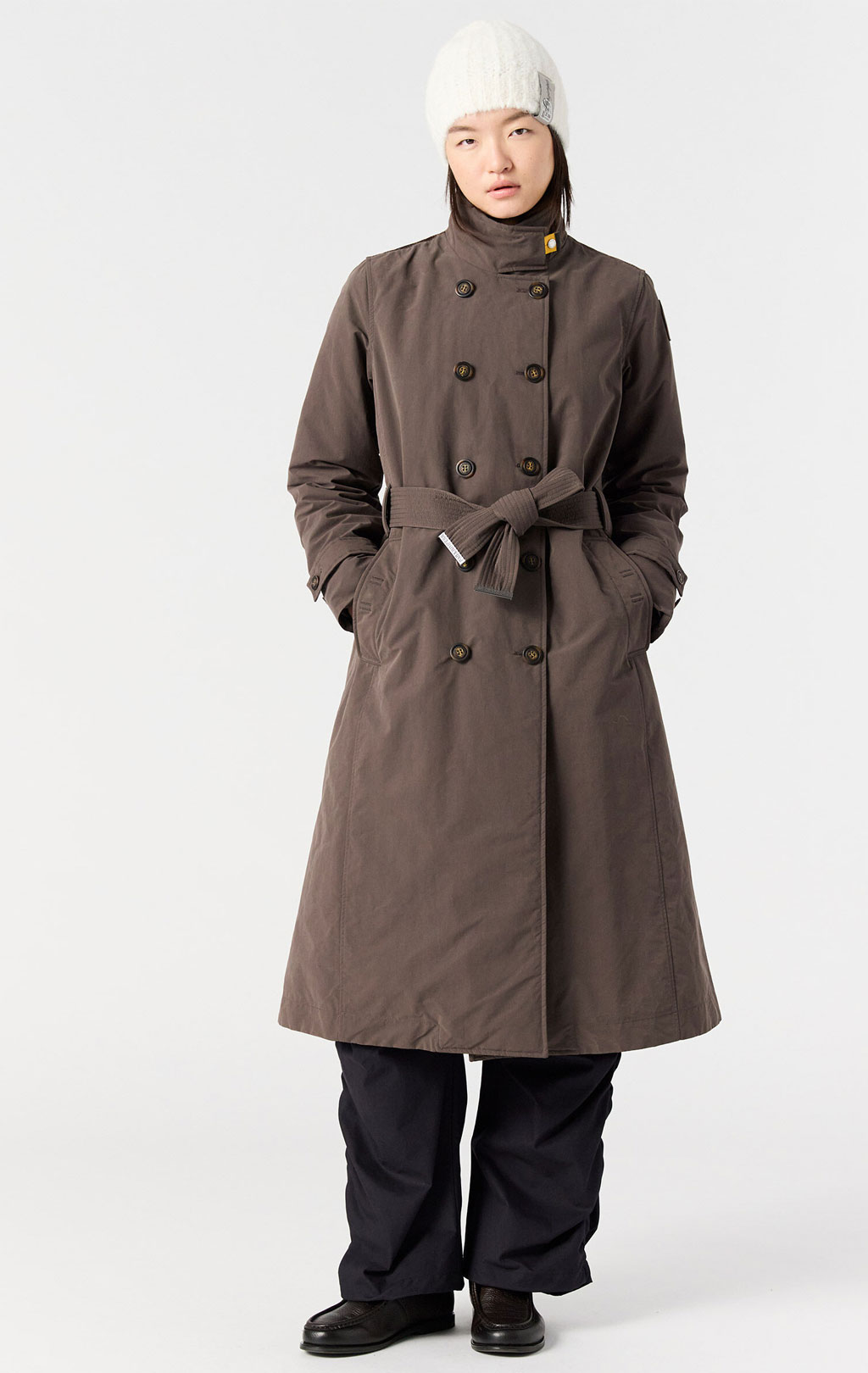 Женский плащ PARAJUMPERS KASSY FW 25/26 earth brown 