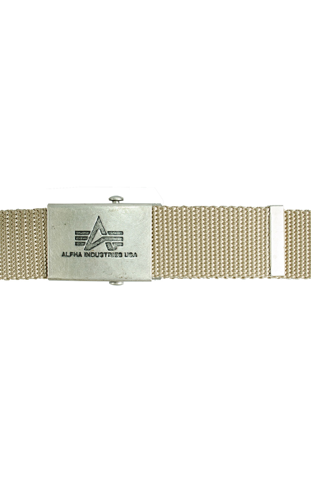 Ремень брючный ALPHA INDUSTRIES HEAVY DUTY BELT 4 cm khaki 