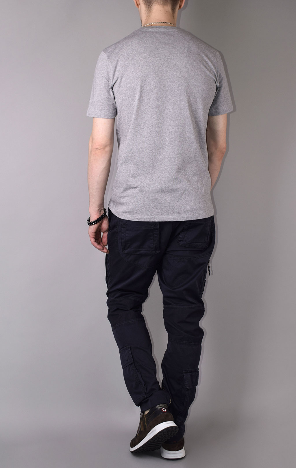 Футболка AERONAUTICA MILITARE SS 20/PT grigio melange (TS 1617)