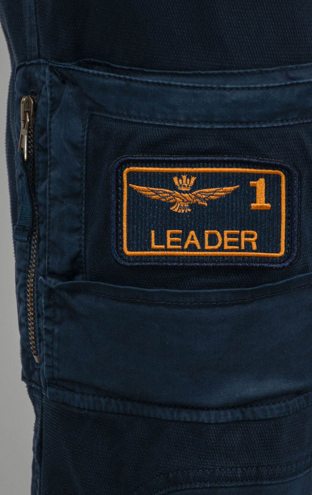 Брюки-карго AERONAUTICA MILITARE ANTI-G плотные FW 25/26/AL blue navy (PA 1664) 