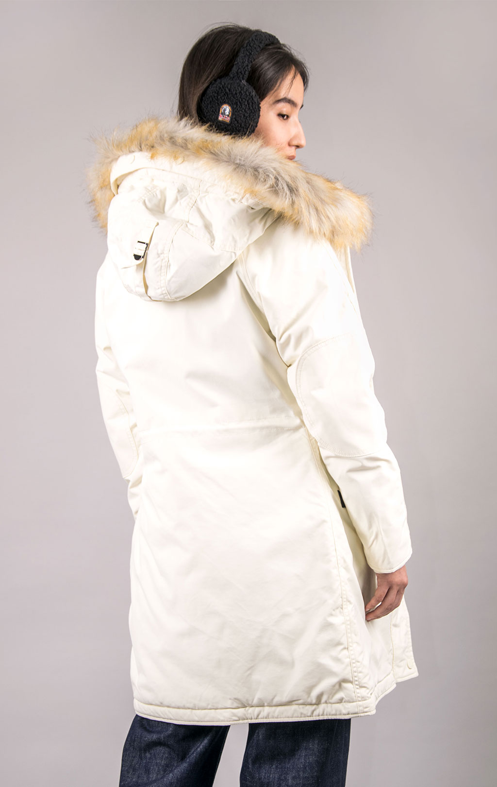 Женская аляска ALPHA INDUSTRIES ELYSE FW 22/23 m light cream 