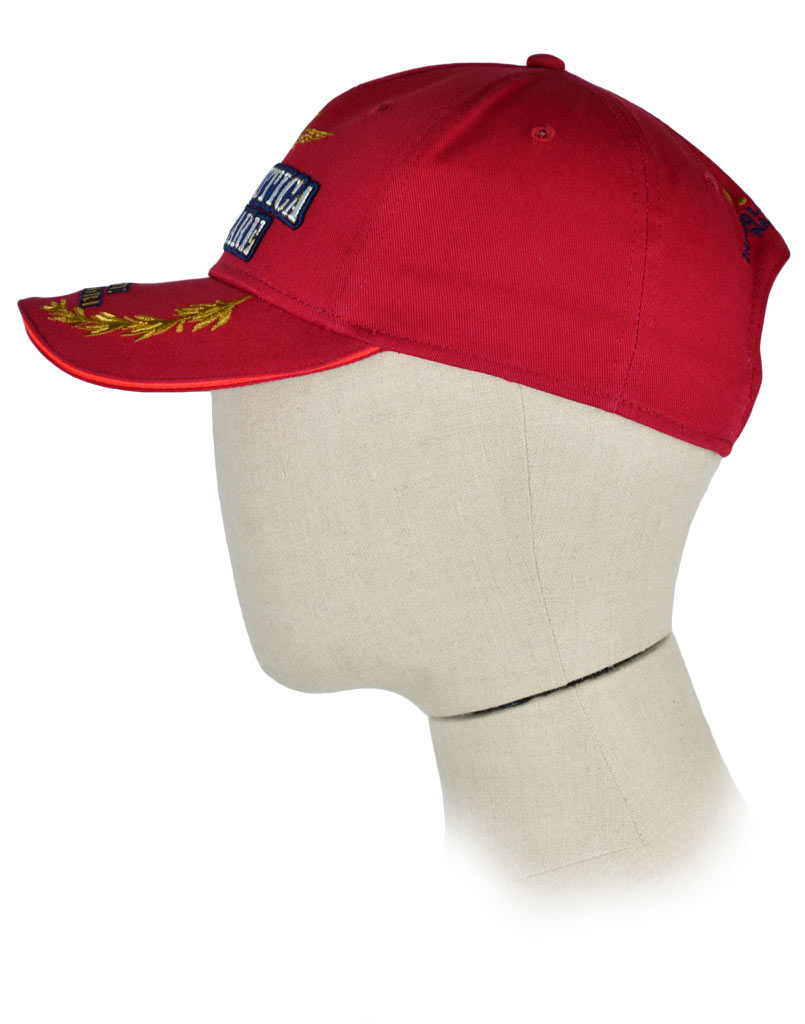 Бейсболка AERONAUTICA MILITARE red chili pepper (HA 982) 