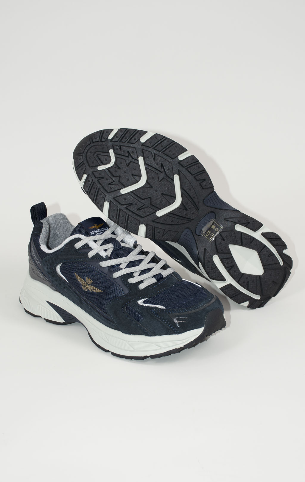 Кроссовки AERONAUTICA MILITARE SS 25 m/CN blue navy (SC 301) 