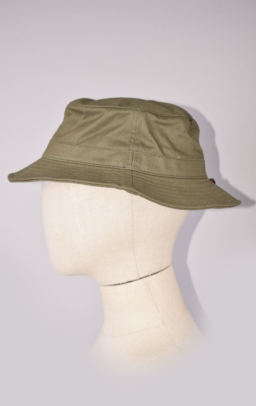 Панама ALPHA INDUSTRIES COTTON BUCKET HAT SS 23 olive 