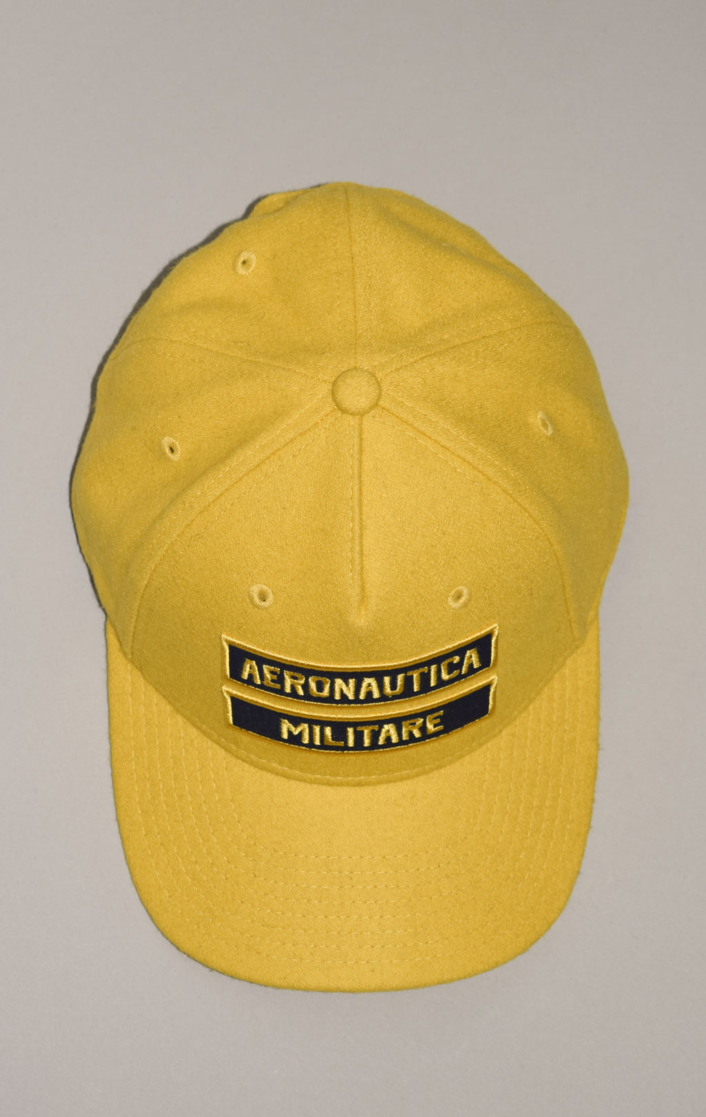 Бейсболка AERONAUTICA MILITARE шерсть FW 23/24/CN yellow (HA 1143) 