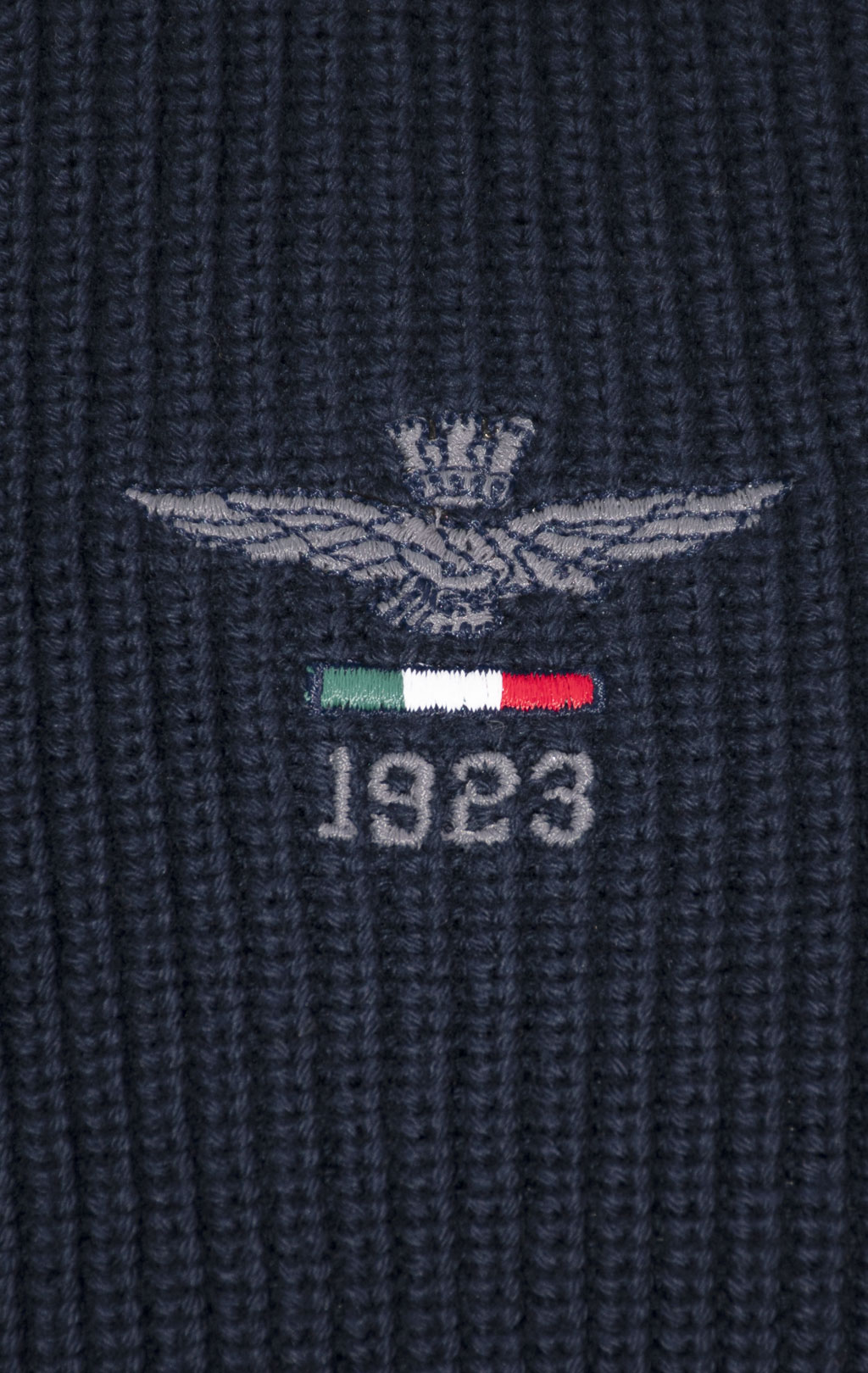 Свитер с капюшоном AERONAUTICA MILITARE FW 24/25/MN dark blue (MA 1369) 