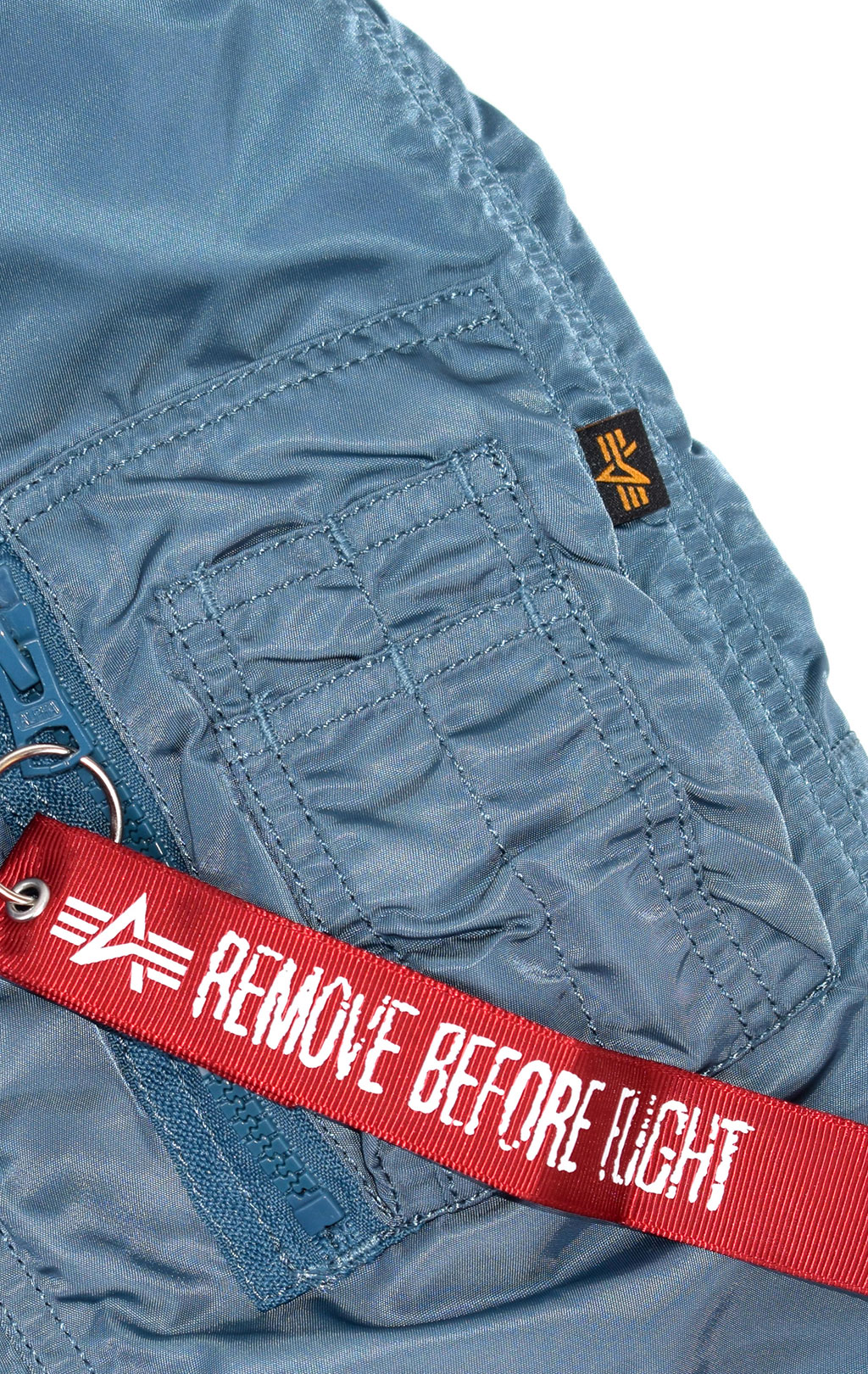 Женская аляска ALPHA INDUSTRIES ELYSE original fit air force blue 