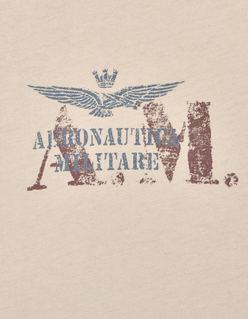 Футболка AERONAUTICA MILITARE sand (TS 1514) 